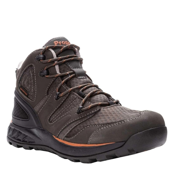 Propet Veymont Men's Hiking Boot – Gunsmoke/Orange - Picture 1 of 10